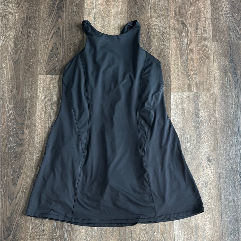 all in motion Black Athletic A-Line Tank Dress